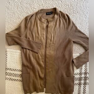 Balmain Tan /Brown Cardigan